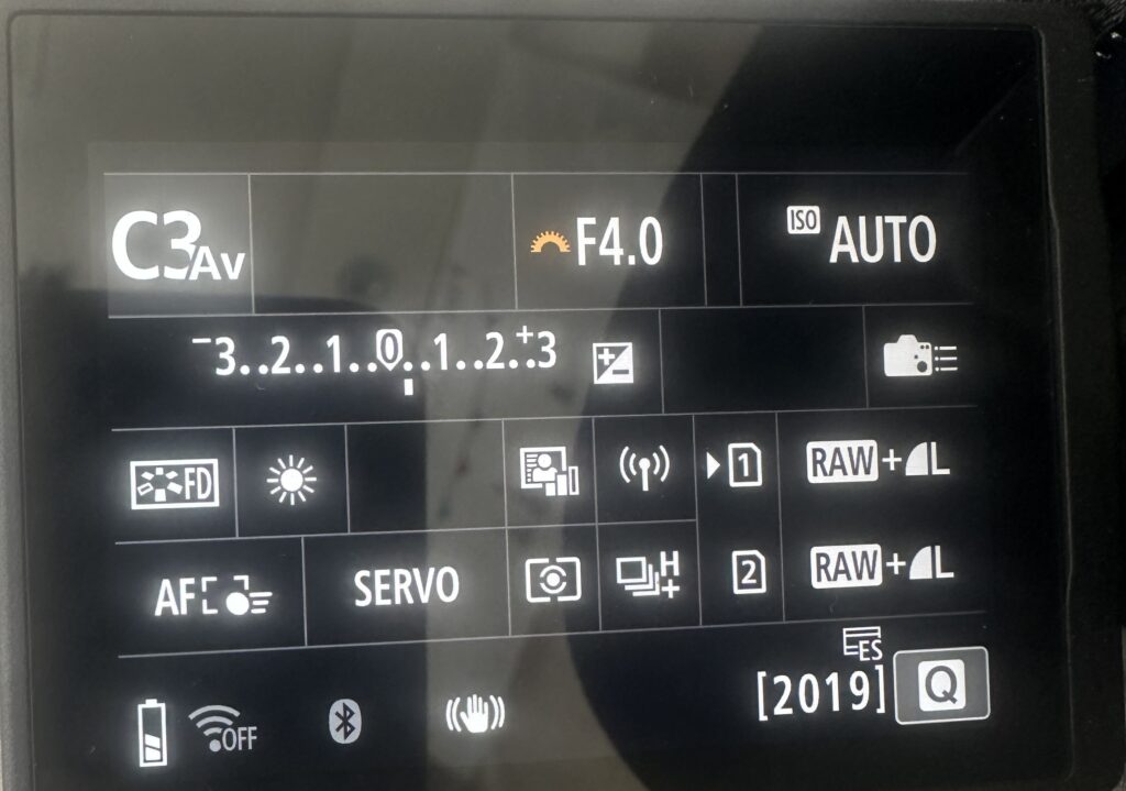 캐논 R7 동물 영상 촬영 셋팅 정리표